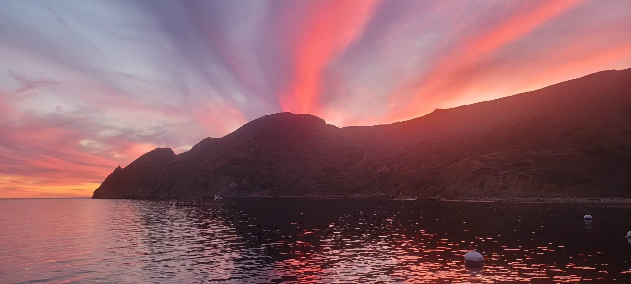 Dramatic sunset over Point Loma, a favorite proposal backdrop